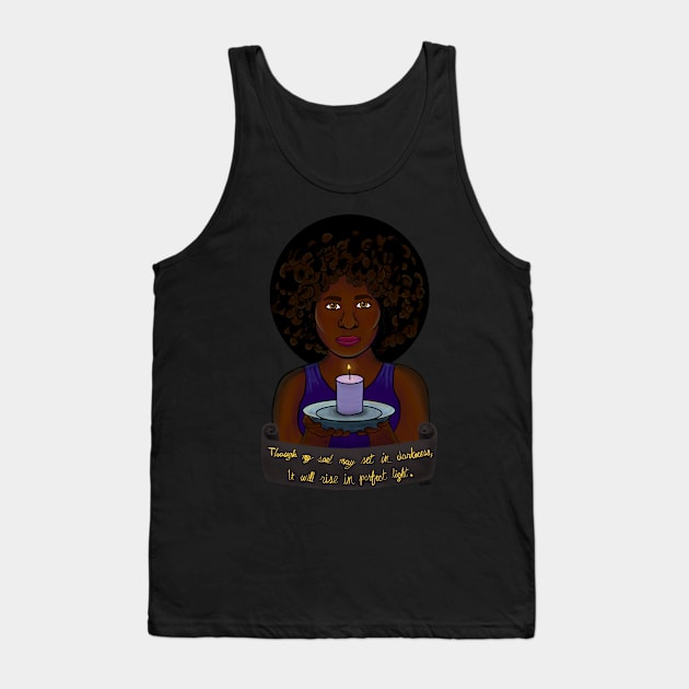 Rise in Perfect Light - The Old Astronomer Poem Tank Top by EcoElsa